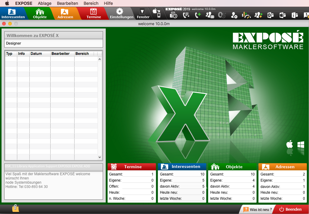 EXPOS� 9  Maklersoftware