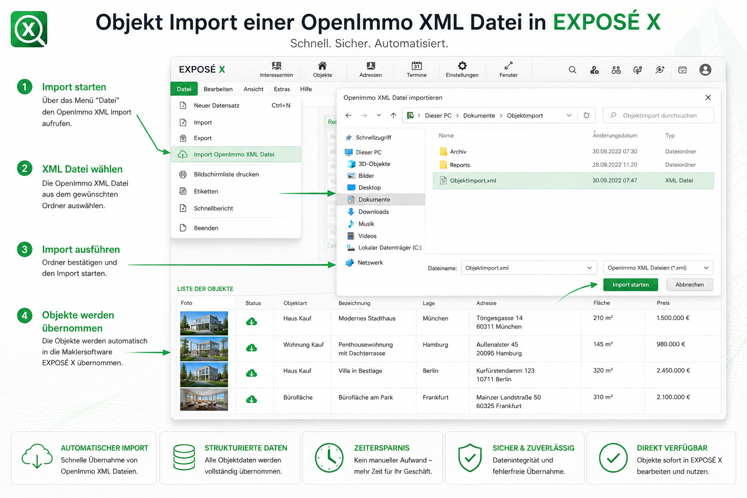 Open Immo Objektimport