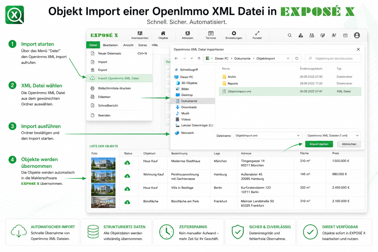 Open Immo Objektimport