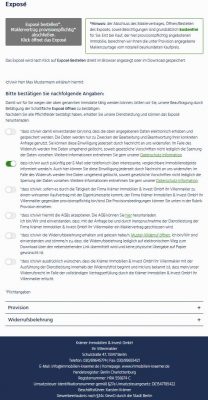 Cloud Exposé Bestätigung 2