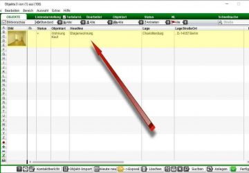 importierte Daten aus Immobilienscout24