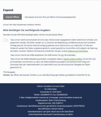 Cloud Exposé Bestätigung 10