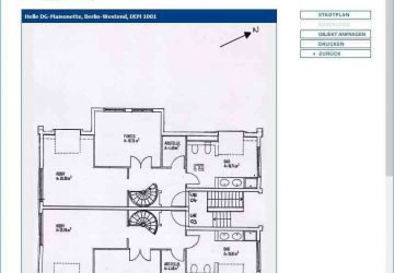 Beliebig viele Bilder und natürlich auch Grundrisse lassen sich so anzeigen.