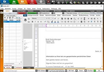 Adresse Brief
