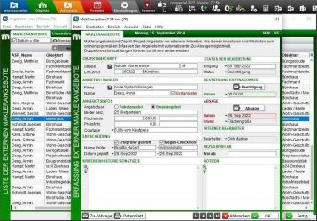 Maklerangebot - Erfassung
