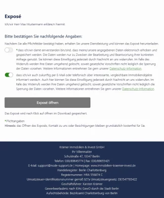 Cloud Exposé Bestätigung 9