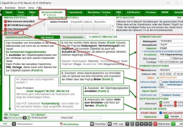 Daten werden zu Ihrer Homepage übertragen