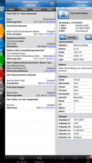 iPad Maske Interessent Detail