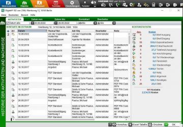Aktivitäten Objekte