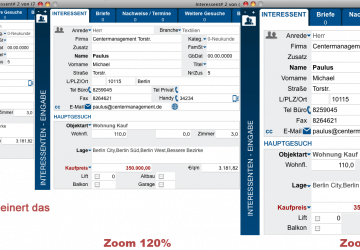 Integrierte ZOOM Funktion